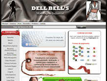 Tablet Screenshot of dellbells.com.br